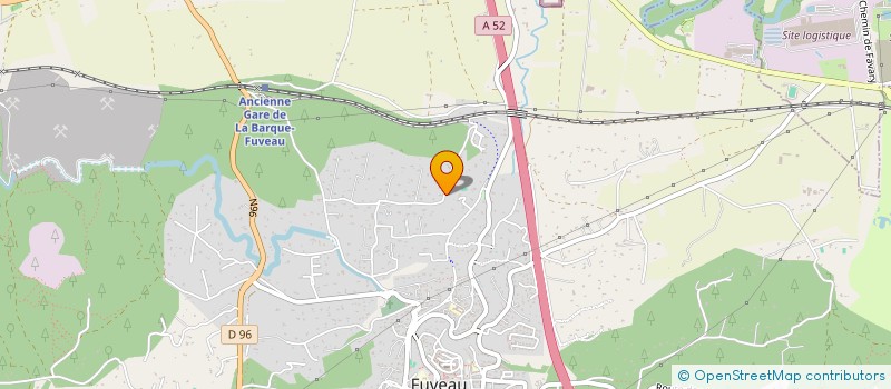 localisation de l'entreprise GSI-GRAND SUD INVEST  FUVEAU