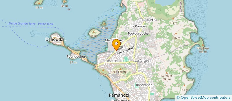 localisation de l'entreprise GSI SECURITE à DZAOUDZI