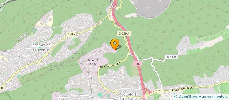 localisation de l'entreprise GSI SECURITE à ROQUEFORT-LA-BEDOULE