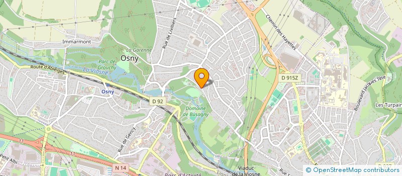localisation de l'entreprise GSIC CONSULTING à OSNY