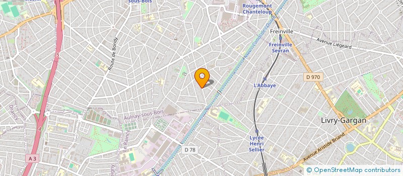 localisation de l'entreprise GSIPME à AULNAY SOUS BOIS