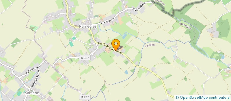 localisation de l'entreprise GSJK  RUMEGIES