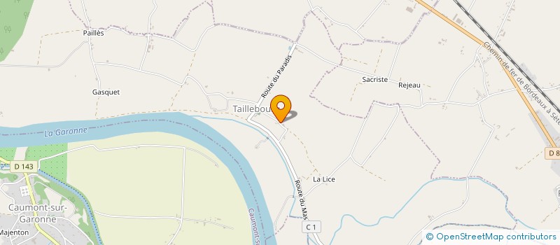 localisation de l'entreprise GSK ASSOCIES  MARMANDE