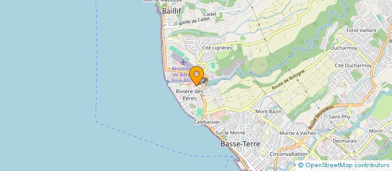 localisation de l'entreprise GSK CLEAN SERVICES  BASSE TERRE