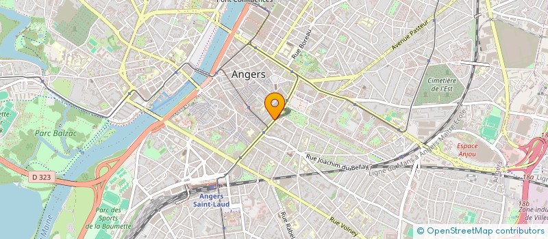 localisation de l'entreprise GSKI à ANGERS
