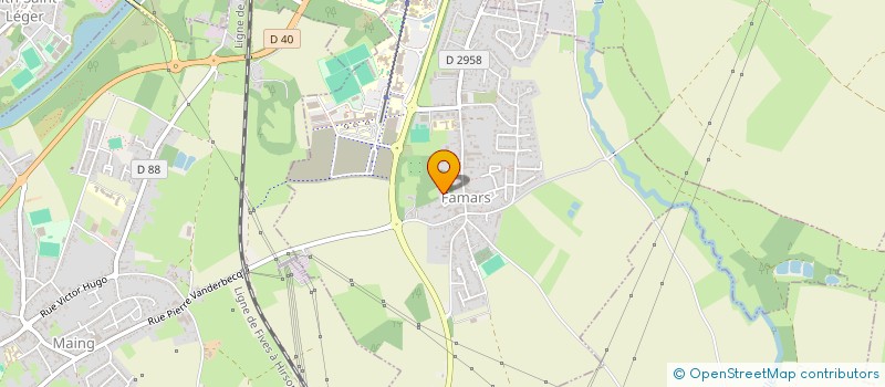 localisation de l'entreprise GSL  FAMARS