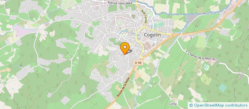 localisation de l'entreprise GSL YACHTING à COGOLIN