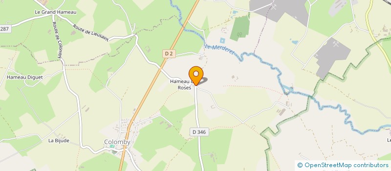 localisation de l'entreprise GSL2 NORMANDIE  COLOMBY