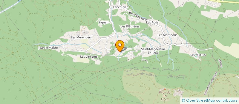 localisation de l'entreprise GSLE  SIMIANE-COLLONGUE