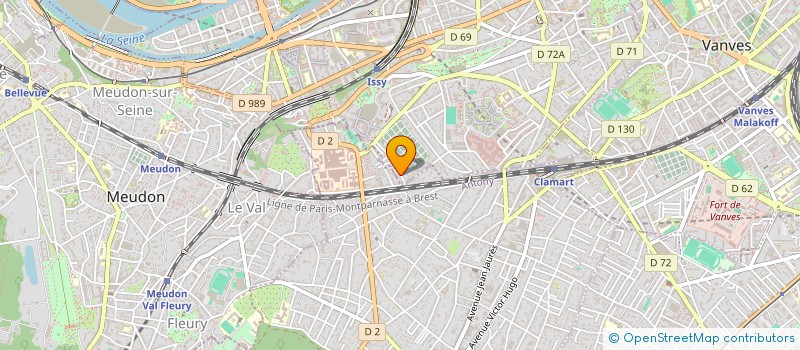 localisation de l'entreprise GSLM à ISSY-LES-MOULINEAUX