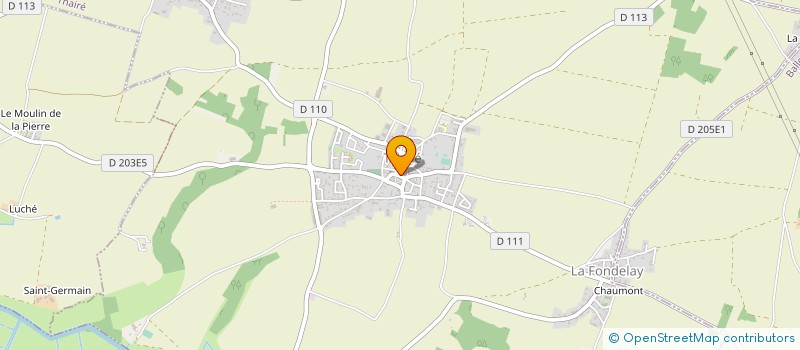 localisation de l'entreprise GSLV  THAIRE