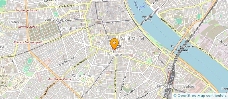 localisation de l'entreprise GSM 33 à BORDEAUX