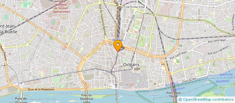 localisation de l'entreprise GSM 45 à ORLEANS