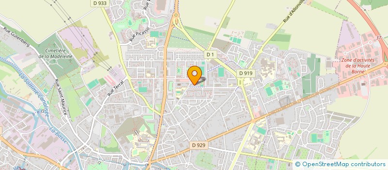 localisation de l'entreprise GSM 80 à AMIENS