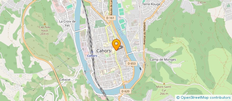 localisation de l'entreprise GSM  CAHORS