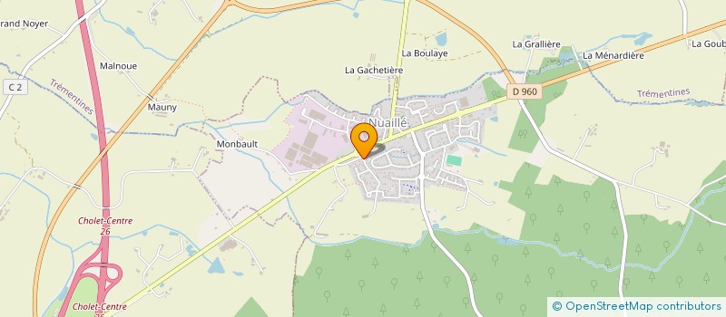 localisation de l'entreprise GSM  TREMENTINES