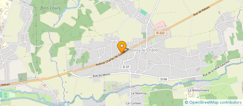 localisation de l'entreprise GSM BIS à COULOMMIERS