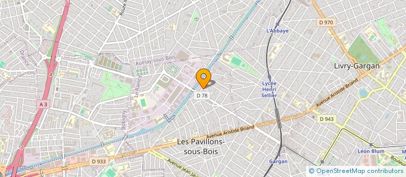 localisation de l'entreprise GSM CONCEPT à LES PAVILLONS-SOUS-BOIS