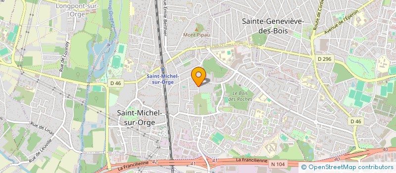 localisation de l'entreprise GSM CONSULTING-IT  SAINT-MICHEL-SUR-ORGE