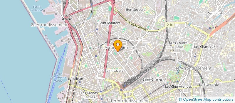 localisation de l'entreprise GSM CORNEILLE à MARSEILLE