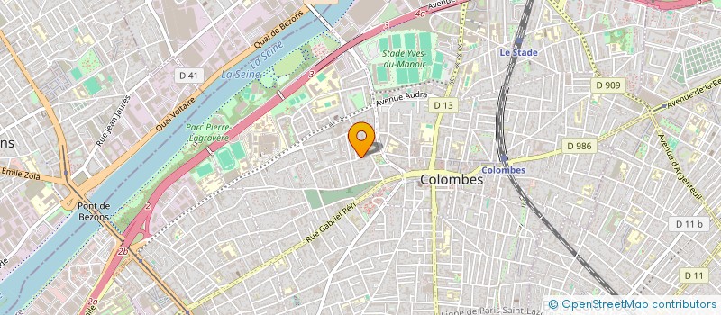 localisation de l'entreprise GSM GUELMIM  COLOMBES