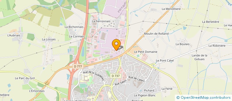 localisation de l'entreprise GSM HAUTE PRESSION à BAIN-DE-BRETAGNE