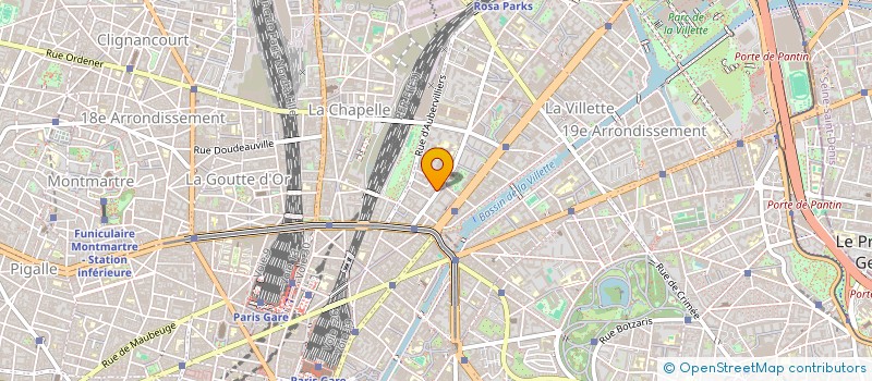 localisation de l'entreprise GSM IMMO  PARIS