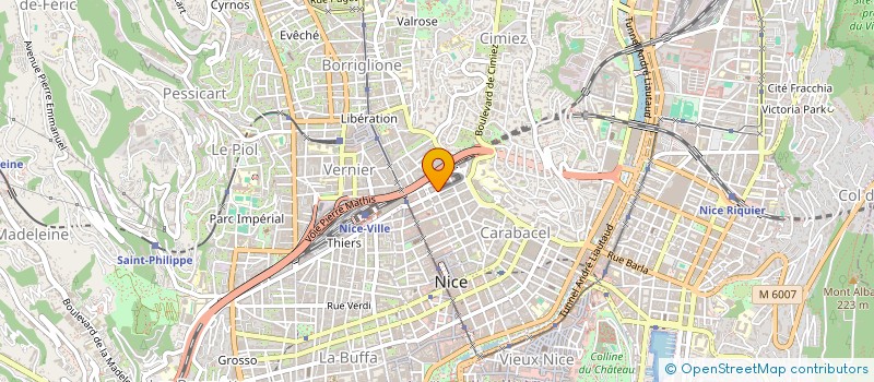 localisation de l'entreprise GSM MONDE SOS à NICE