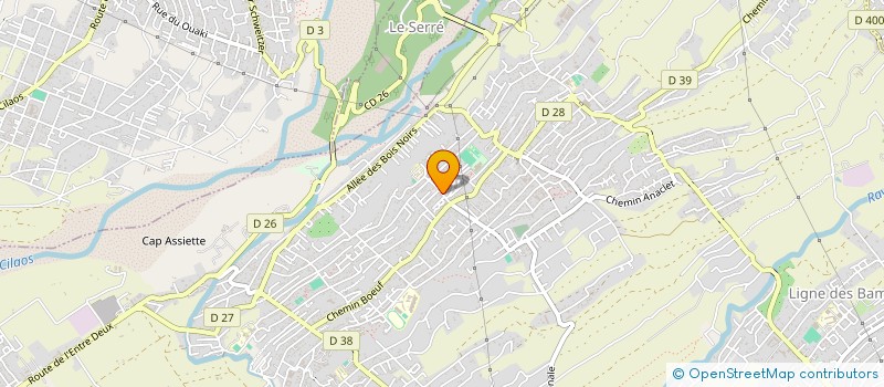 localisation de l'entreprise GSM VIE  SAINT-PIERRE