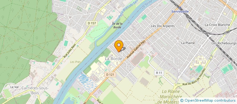 localisation de l'entreprise GSM2F  MONTESSON