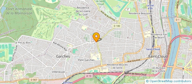 localisation de l'entreprise GSMAC  CLAMART