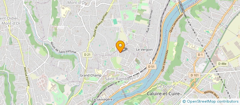 localisation de l'entreprise GSMG 2  LYON