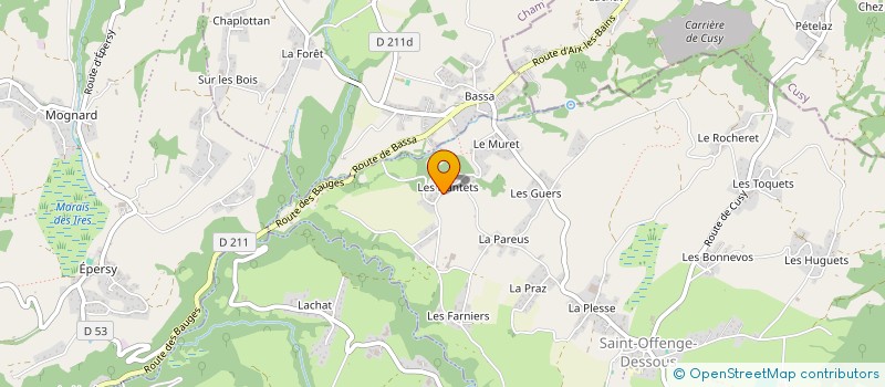 localisation de l'entreprise GSMN  SAINT-OFFENGE