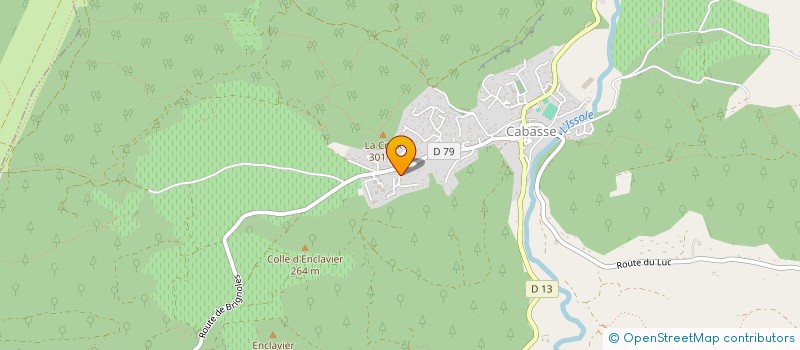 localisation de l'entreprise GSMU  CABASSE