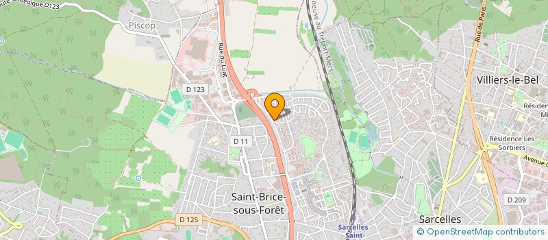 localisation de l'entreprise GSN DATACONSULTING à SARCELLES
