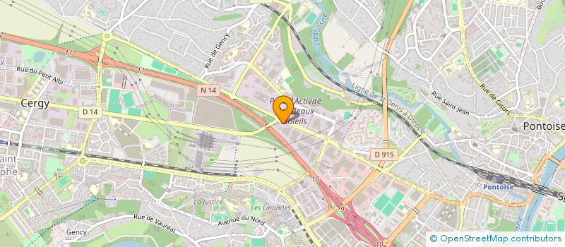 localisation de l'entreprise GSN RENOV à OSNY