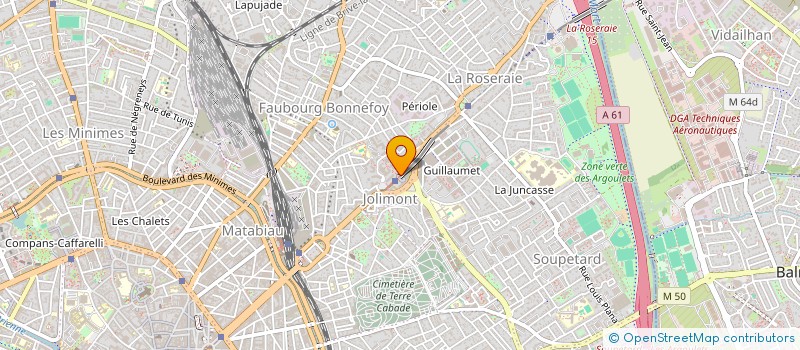 localisation de l'entreprise GSNIE  TOULOUSE