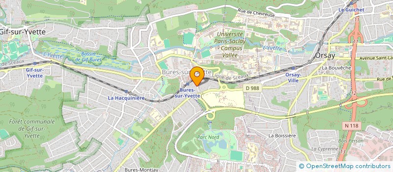 localisation de l'entreprise GSO  BURES-SUR-YVETTE