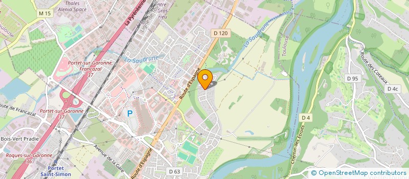 localisation de l'entreprise GSO BATIMENT  PORTET-SUR-GARONNE