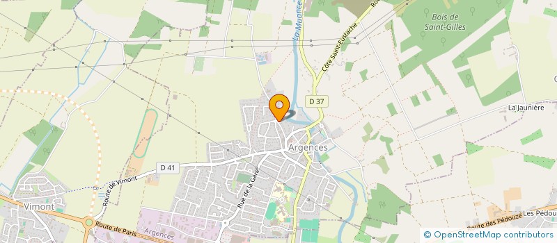 localisation de l'entreprise GSOURCE  ARGENCES