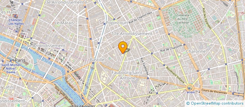 localisation de l'entreprise GSP  PARIS