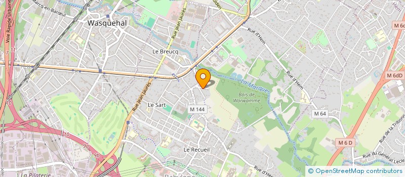 localisation de l'entreprise GSP à VILLENEUVE-D'ASCQ