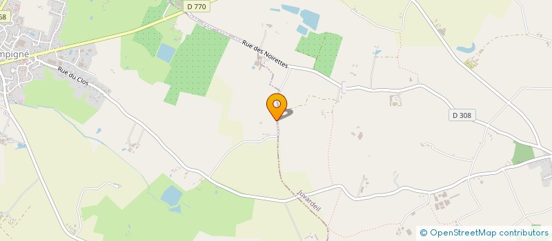 localisation de l'entreprise GSP à LES HAUTS-D'ANJOU