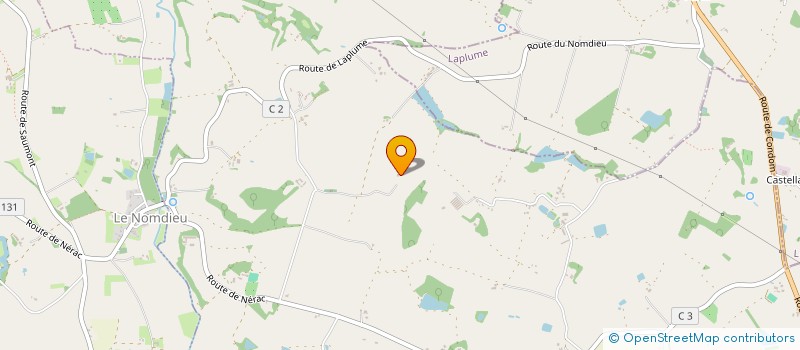 localisation de l'entreprise GSP  SAINT-VINCENT-DE-LAMONTJOIE