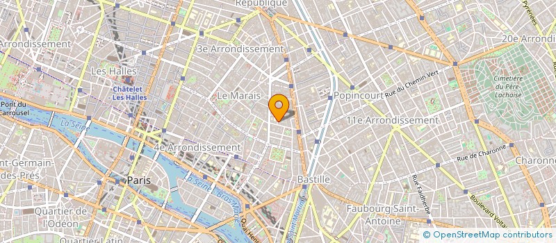 localisation de l'entreprise GSP ASSURANCES  PARIS