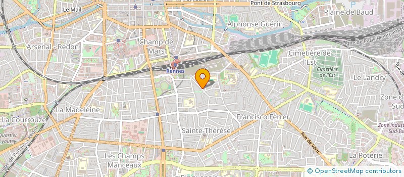 localisation de l'entreprise GSP CONSEIL à RENNES