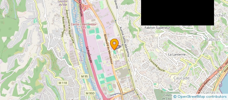 localisation de l'entreprise GSP CONSEIL  NICE