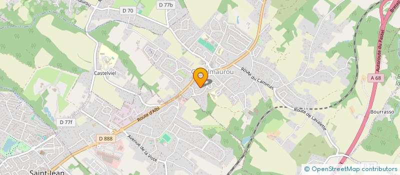 localisation de l'entreprise GSP PATRIMOINE & DEVELOPPEMENT  TOULOUSE