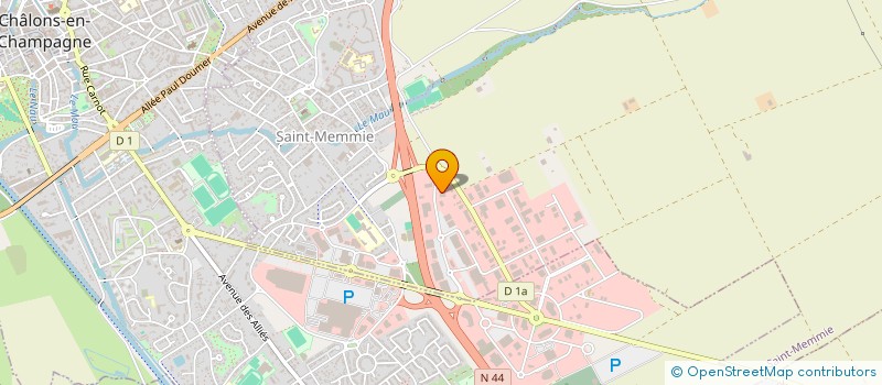 localisation de l'entreprise GSP2 à SAINT-MEMMIE