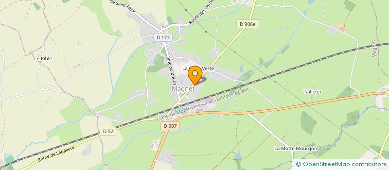 localisation de l'entreprise GSPROJECT  MAGNET